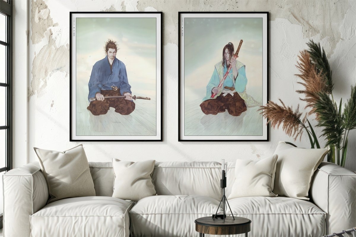 Vagabond - Rival Blades (Set of 2) - Art Only with Decor