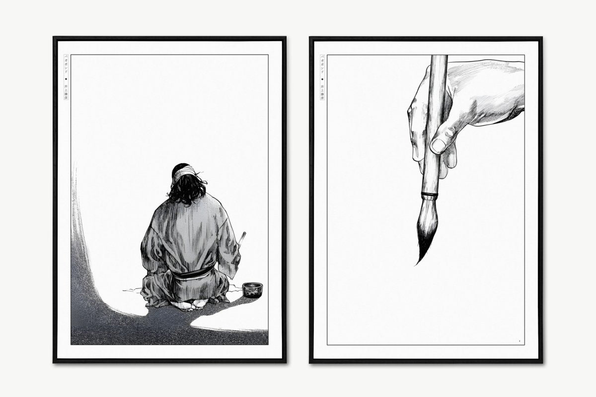 Vagabond - Way of the Pen (Set of 2) - Art Only - Unframed