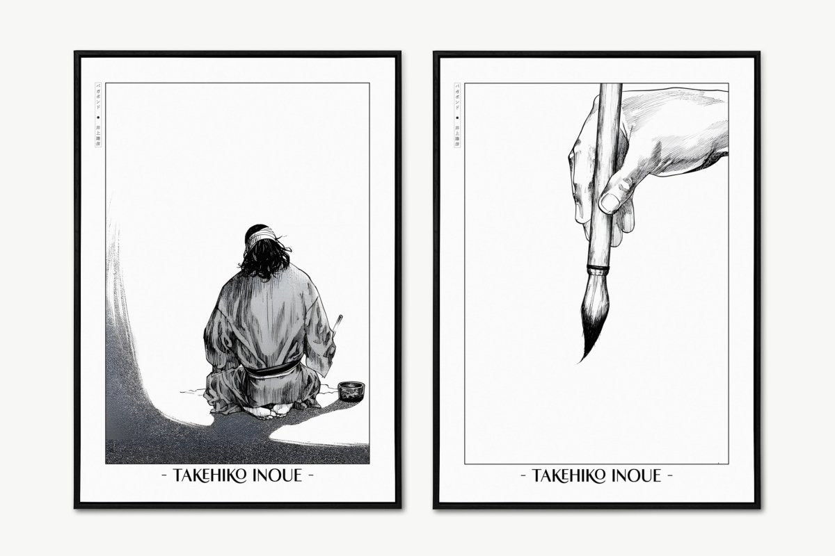 Vagabond - Way of the Pen (Set of 2) - Artist Name Unframed