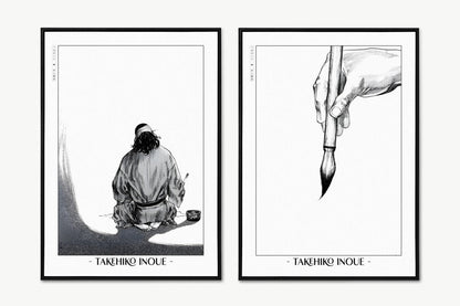 Vagabond - Way of the Pen (Set of 2) - Artist Name Unframed