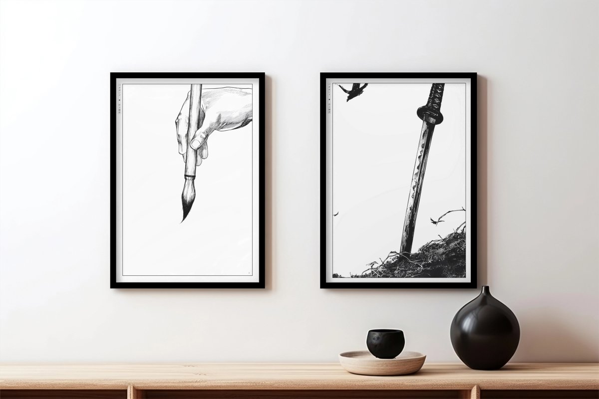 Vagabond - Legacy (Set of 2) - Art Only - Black Frame