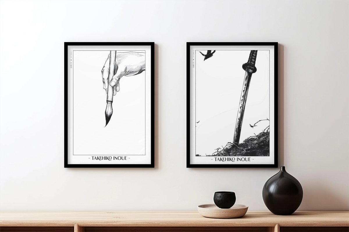 Vagabond - Legacy (Set of 2) - Artist Name - Black Frame