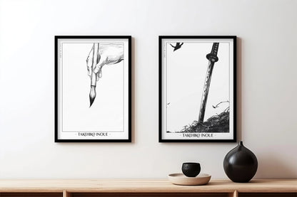 Vagabond - Legacy (Set of 2) - Artist Name - Black Frame