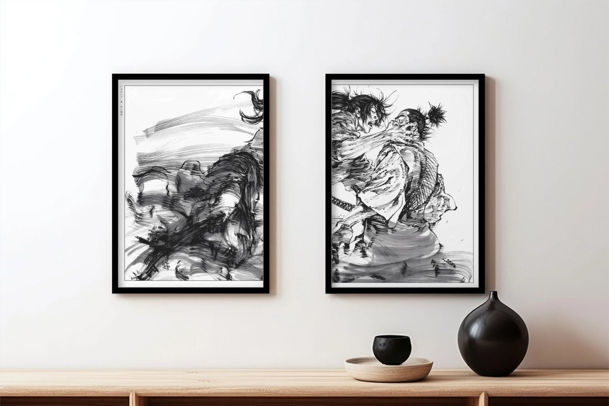 Vagabond - Silent Rage (Split) - Black Frame