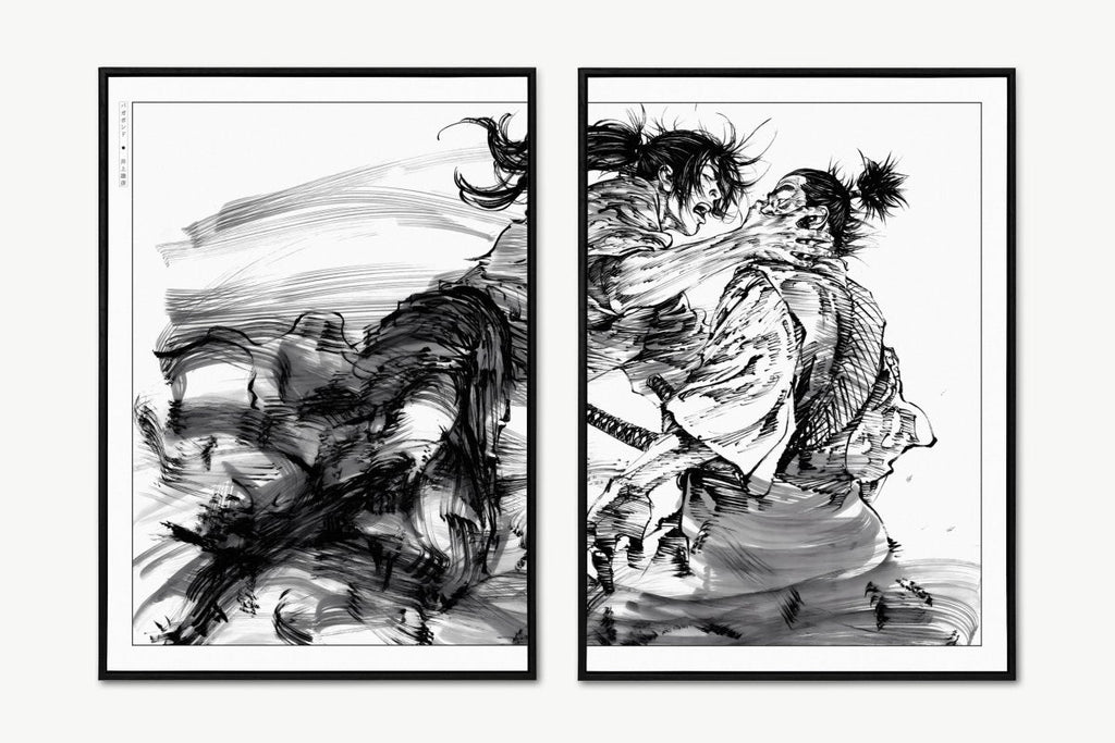 Vagabond - Silent Rage (Split) - Unframed