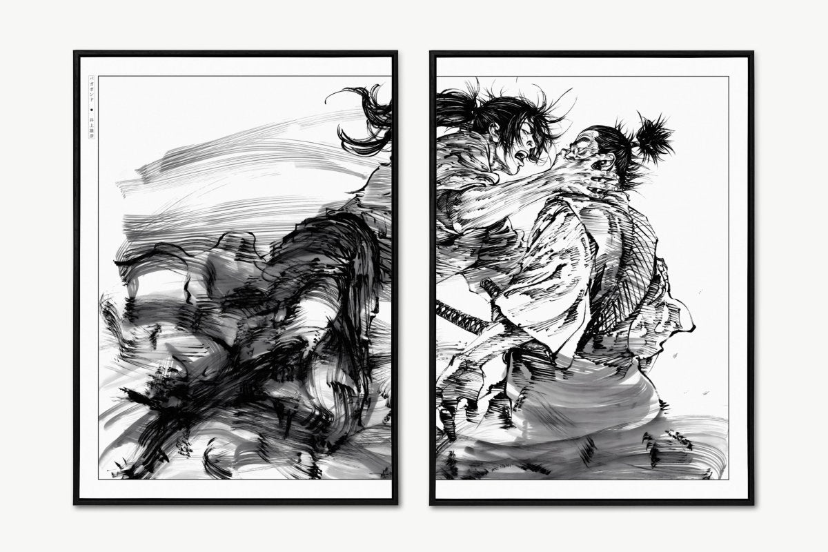 Vagabond - Silent Rage (Split) - Unframed