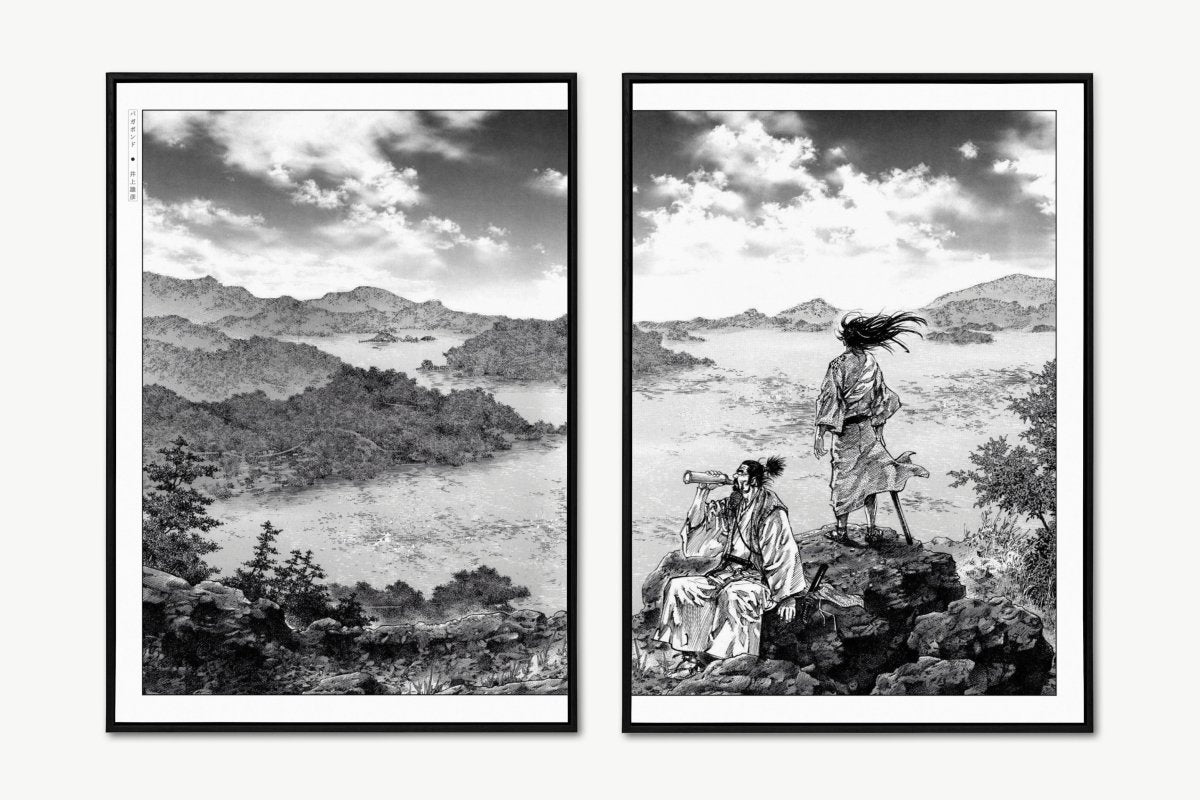 Vagabond - Above the Clouds (Split) - Unframed