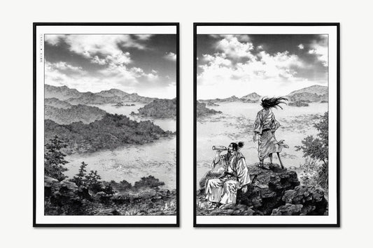 Vagabond - Above the Clouds (Split) - Unframed