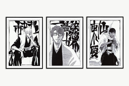 Kubo - Rebellion (Set of 3) - Art Only - Unframed
