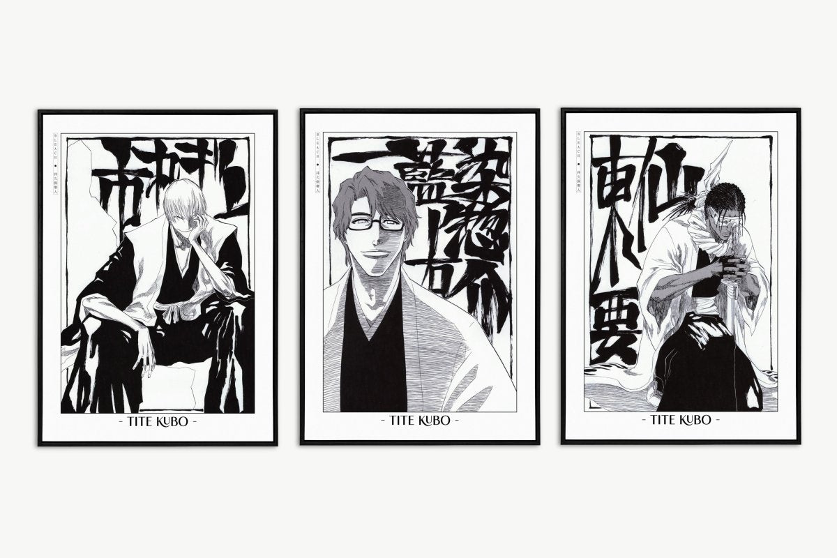 Kubo - Rebellion (Set of 3) - Artist Name Unframed