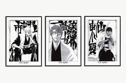 Kubo - Rebellion (Set of 3) - Artist Name Unframed