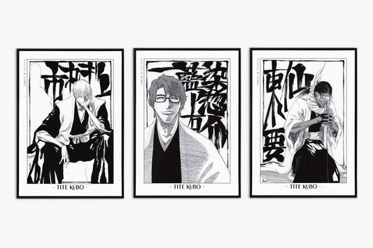 Kubo - Rebellion (Set of 3) - Artist Name Unframed