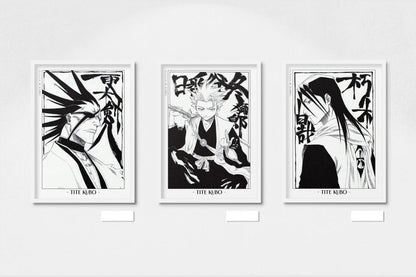 Kubo - Squad Captains (Set of 3) - Artist Name - White Frame