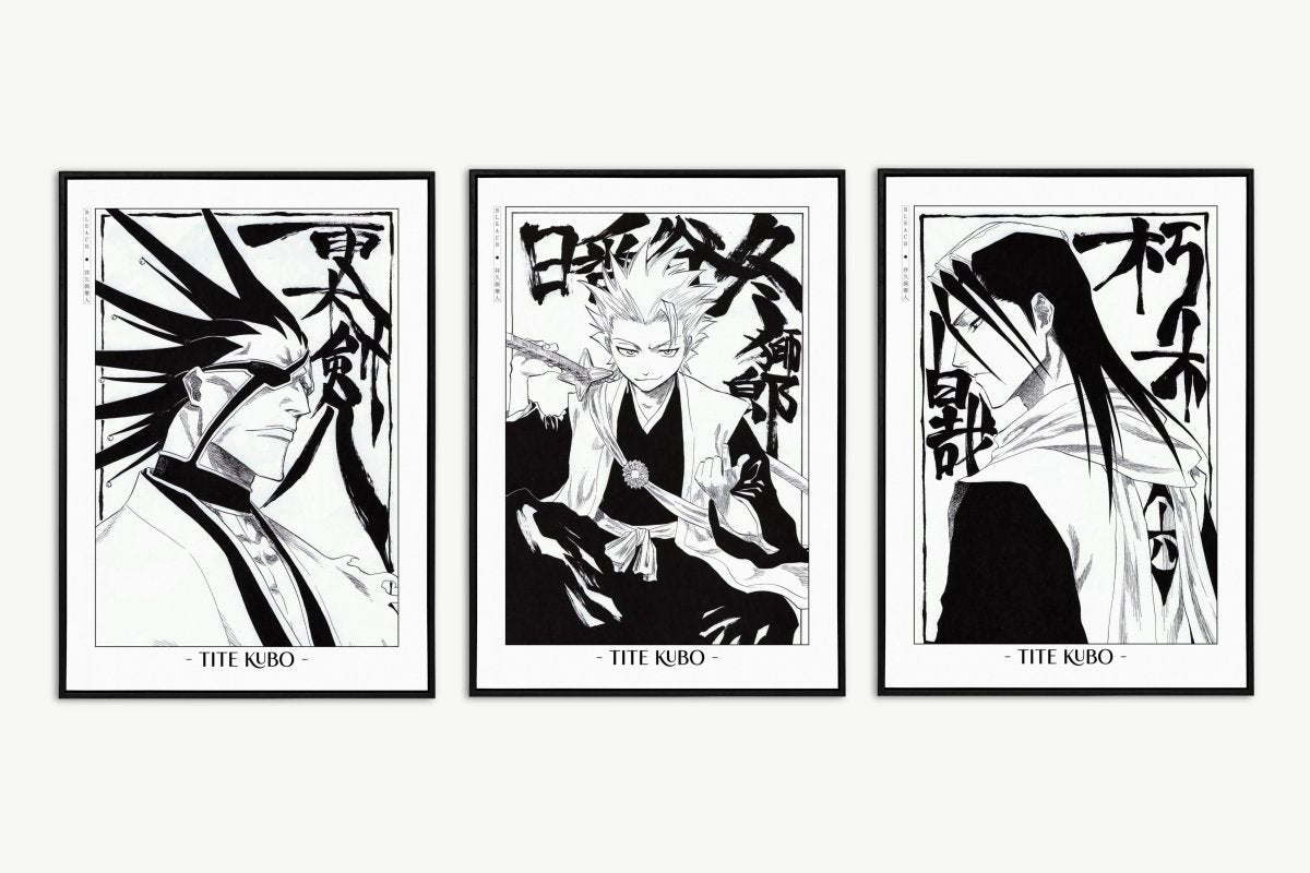Kubo - Squad Captains (Set of 3) - Artist Name Unframed