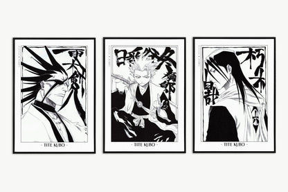 Kubo - Squad Captains (Set of 3) - Artist Name Unframed