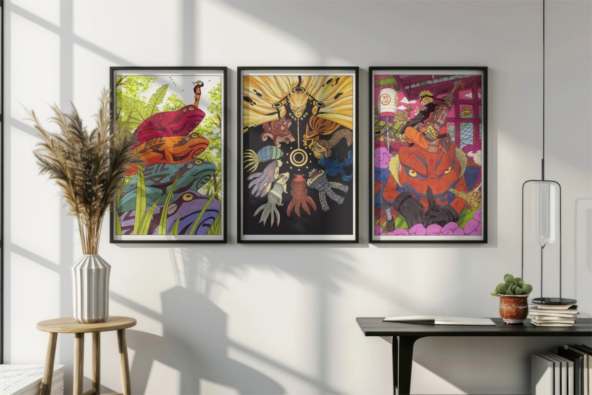 Kishimoto - The Child of Prophecy (Set of 3) - Art Only with Decor