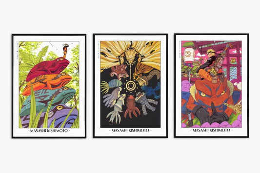 Kishimoto - The Child of Prophecy (Set of 3) - Artist Name Unframed