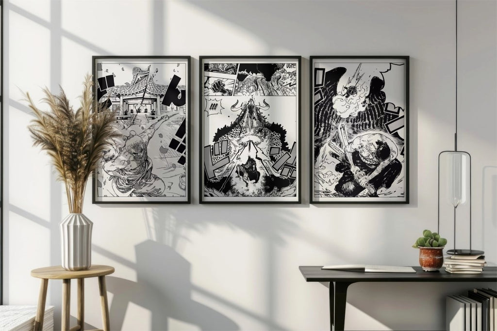 Oda - Wano (Set of 3) - Art Only with Decor