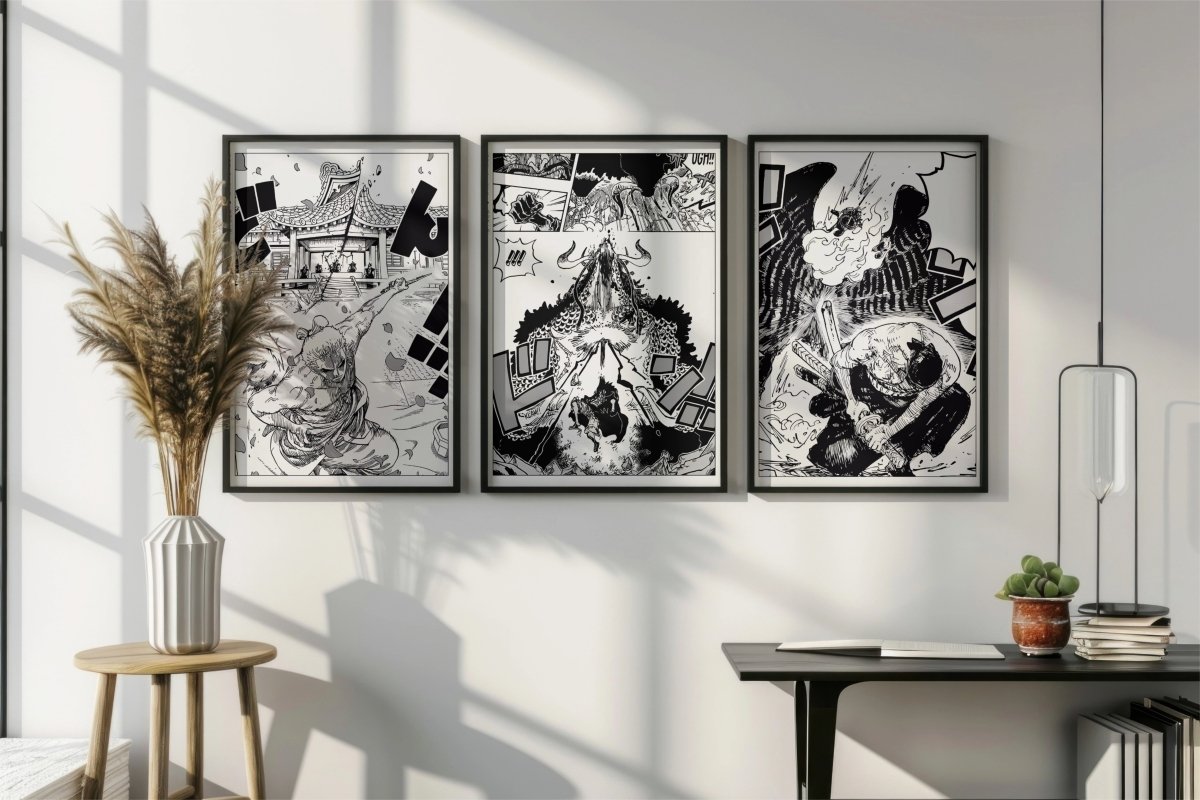 Oda - Wano (Set of 3) - Art Only with Decor