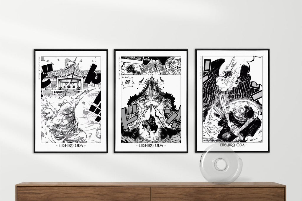 Oda - Wano (Set of 3) - Artist Name with Decor