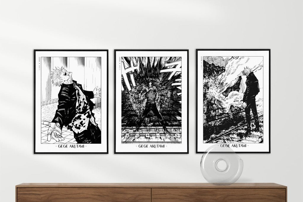 Akutami - Insanity (Set of 3) - Artist Name with Decor
