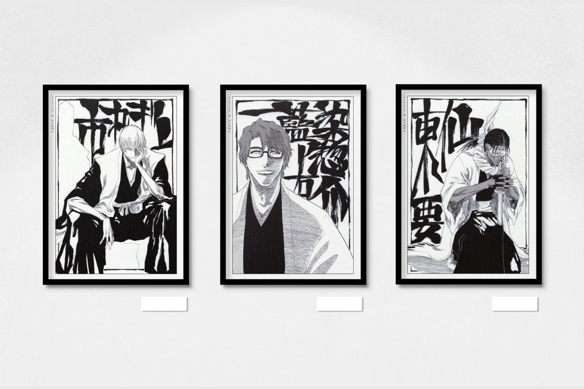 Kubo - Rebellion (Set of 3) - Art Only - Black Frame