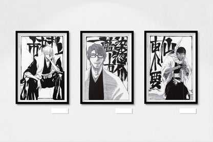 Kubo - Rebellion (Set of 3) - Art Only - Black Frame