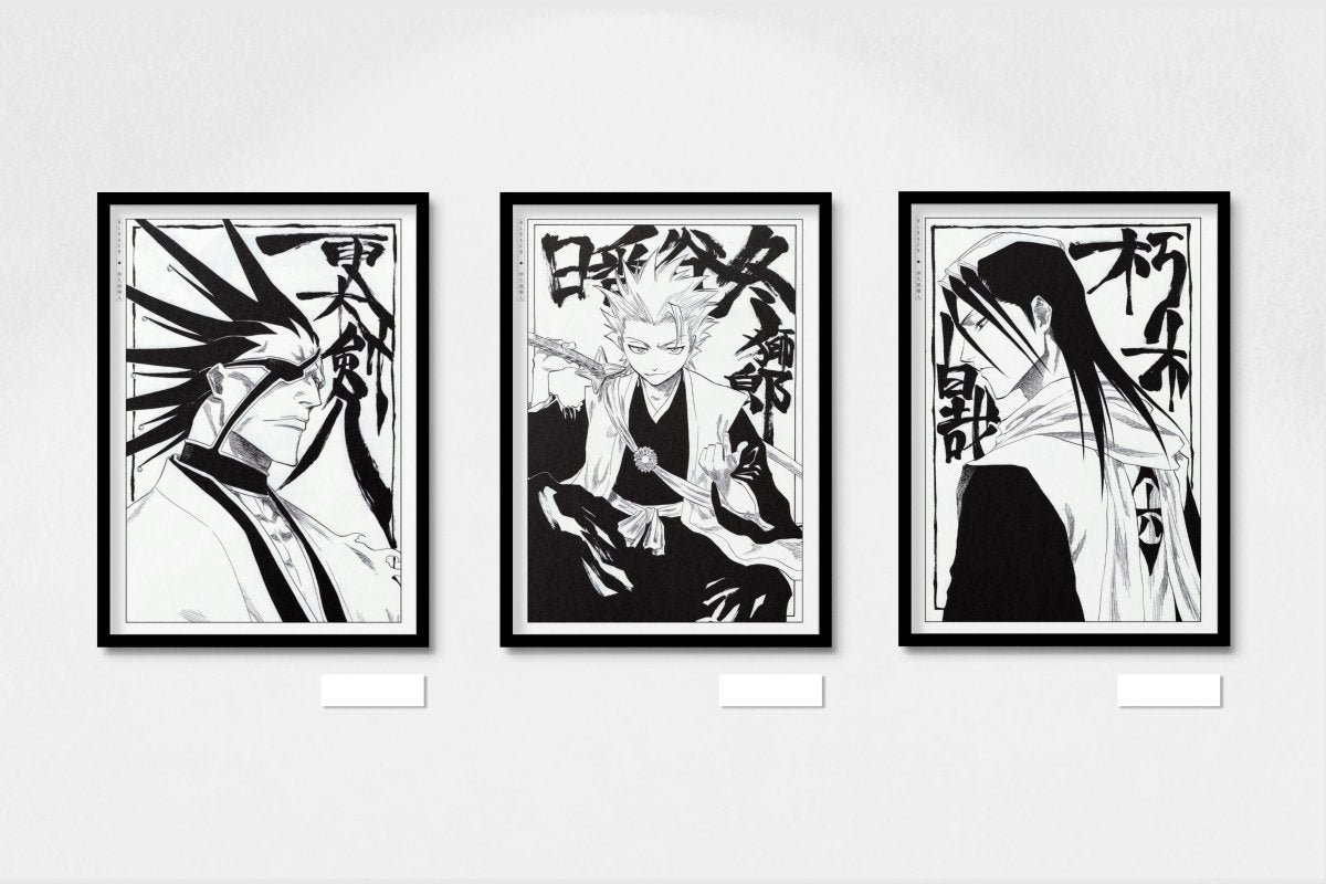 Kubo - Squad Captains (Set of 3) - Art Only - Black Frame
