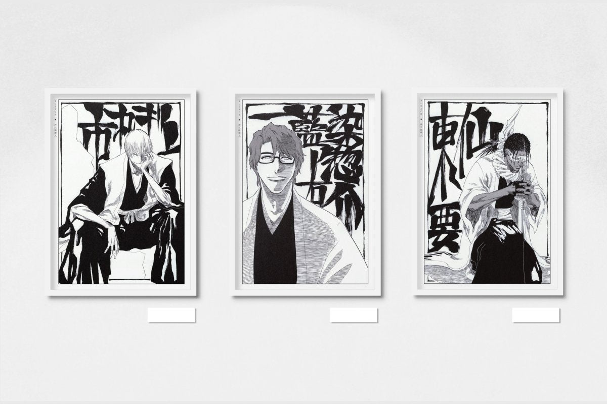 Kubo - Rebellion (Set of 3) - Art Only - White Frame
