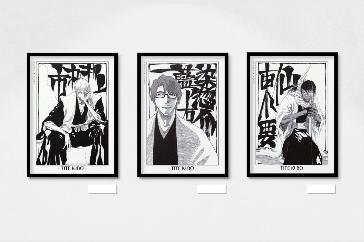Kubo - Rebellion (Set of 3) - Artist Name - Black Frame