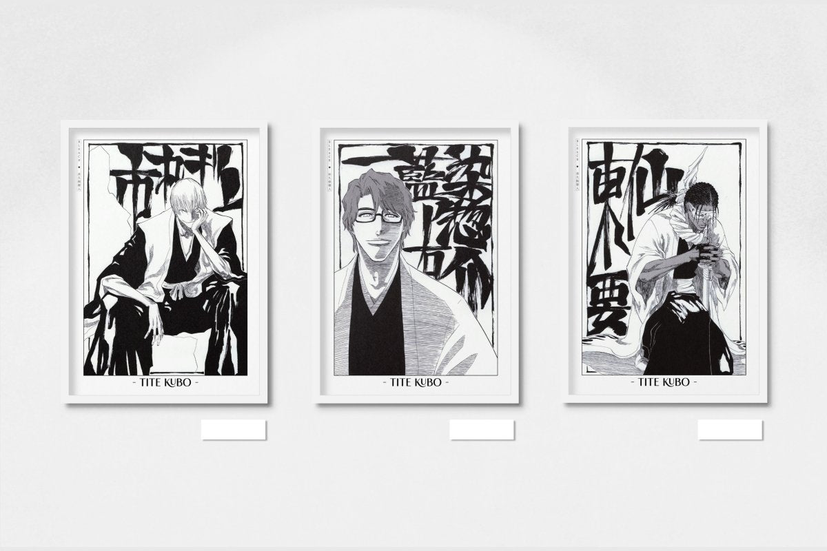 Kubo - Rebellion (Set of 3) - Artist Name - White Frame