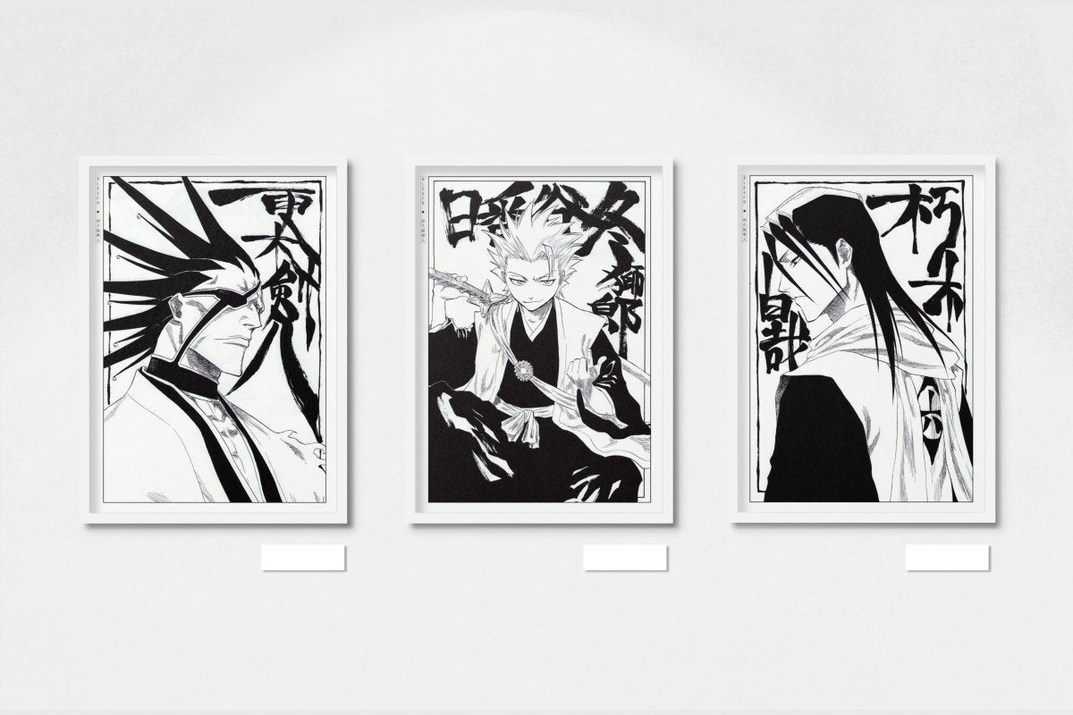 Kubo - Squad Captains (Set of 3) - Art Only - White Frame