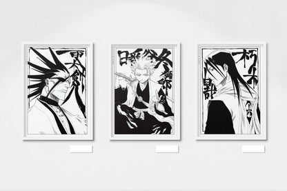 Kubo - Squad Captains (Set of 3) - Art Only - White Frame