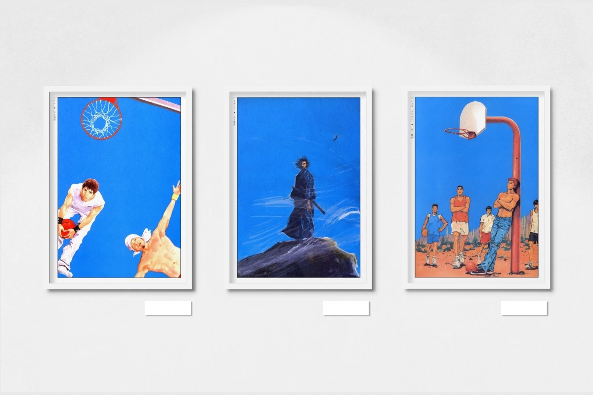 Takehiko Inoue - Blue Stories - Art Only - White Frame