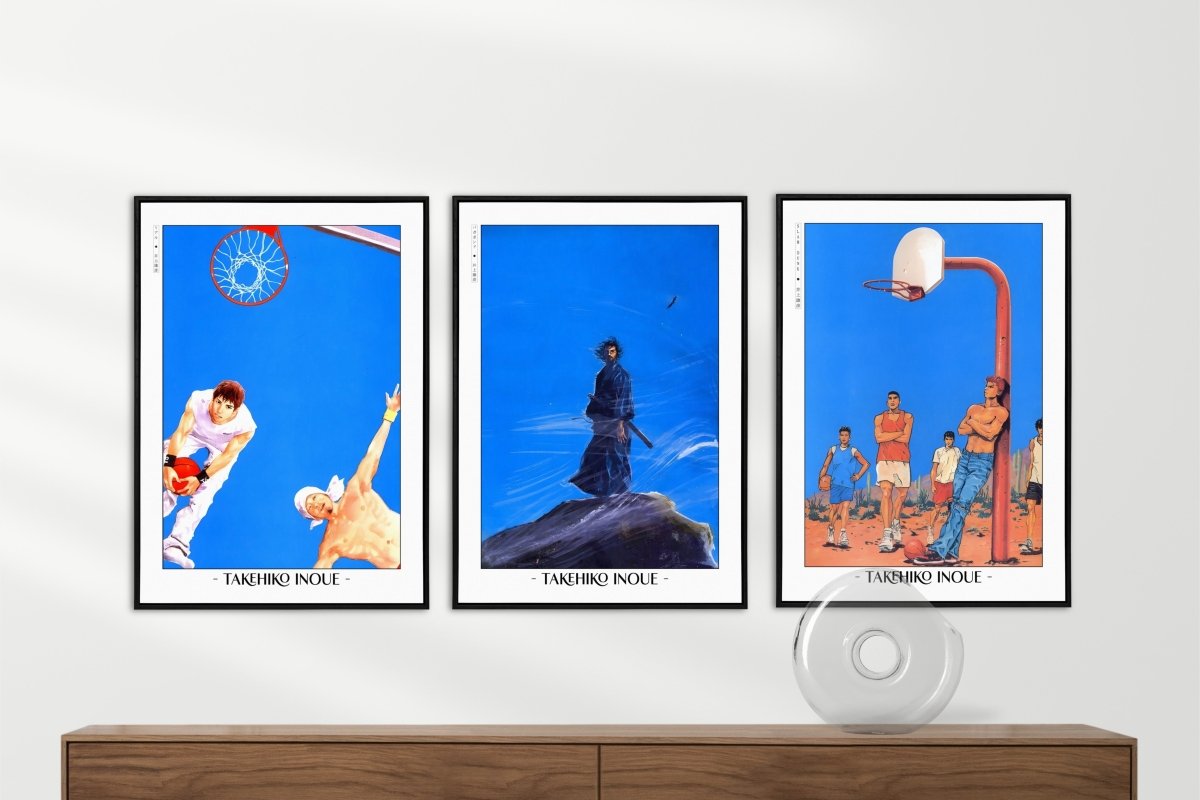 Takehiko Inoue - Blue Stories - Artist Name with Decor