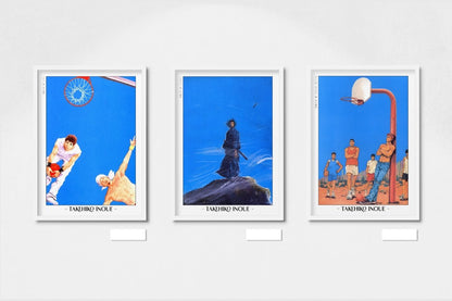 Takehiko Inoue - Blue Stories - Artist Name - White Frame