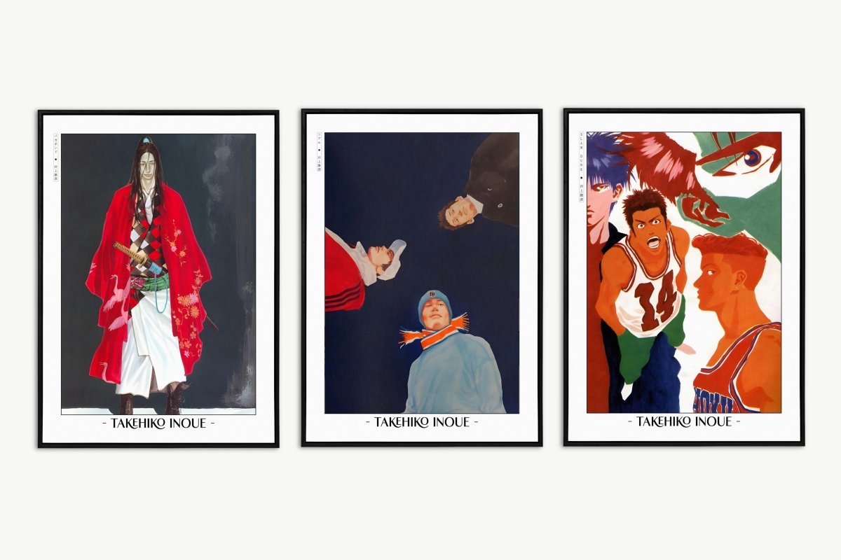 Takehiko Inoue - Artistic Style - Artist Name Unframed