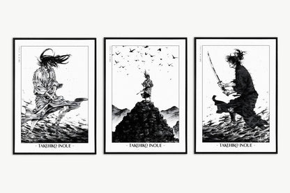 Vagabond - Fateful Battle (Set of 3) - Artist Name Unframed