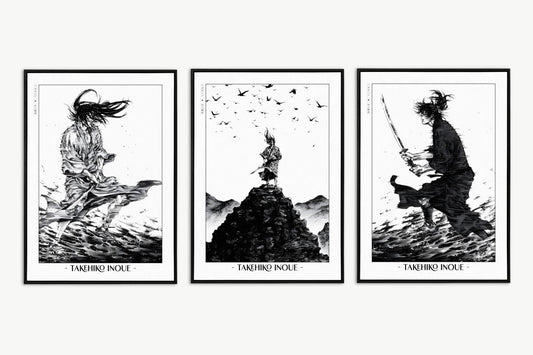 Vagabond - Fateful Battle (Set of 3) - Artist Name Unframed