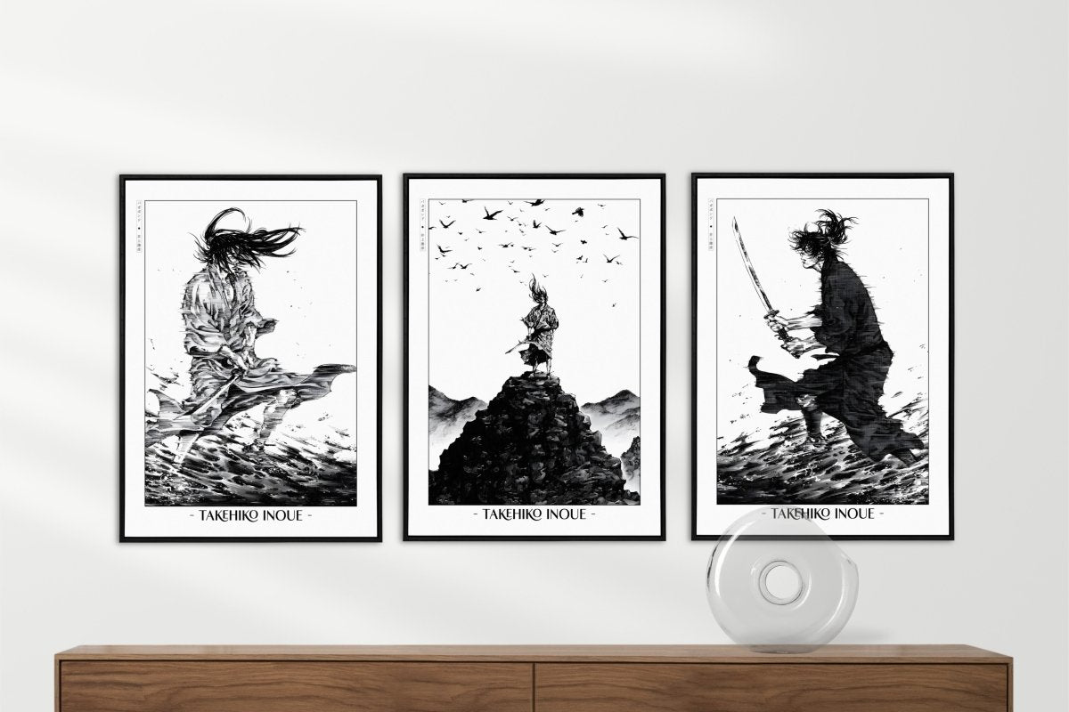Vagabond - Fateful Battle (Set of 3) - Artist Name with Decor