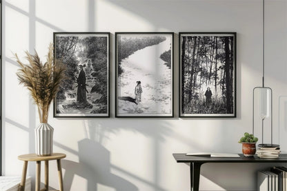 Vagabond - A Long Journey (Set of 3) - Art Only with Decor