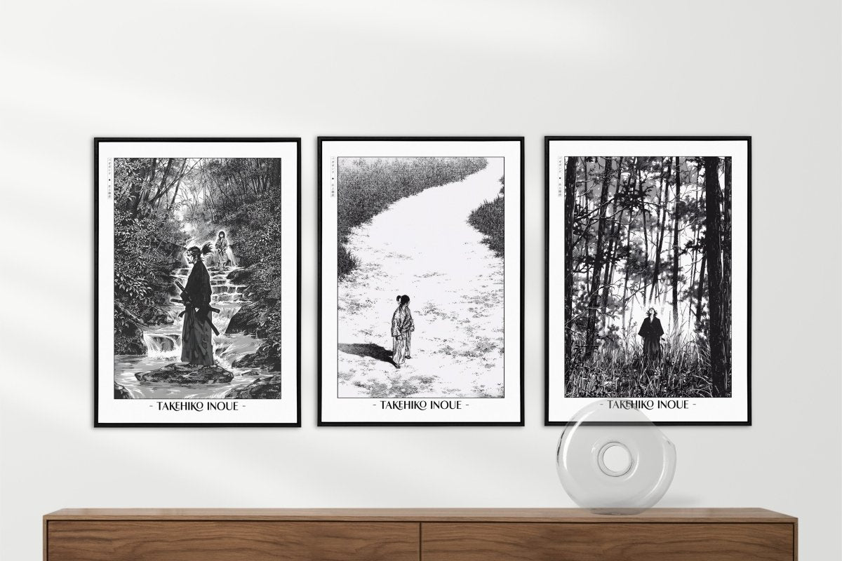 Vagabond - A Long Journey (Set of 3) - Artist Name with Decor