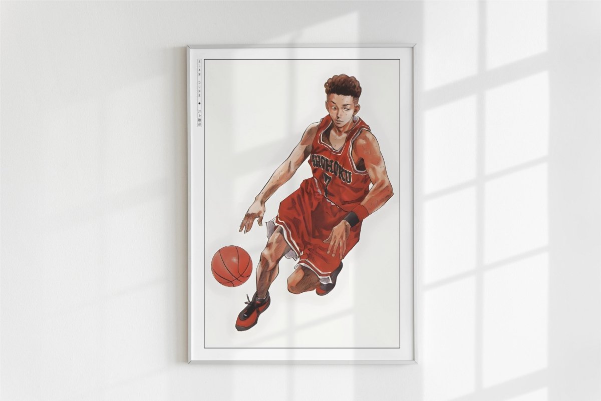 Slam Dunk - Ryota Miyagi - Art Only - White Frame