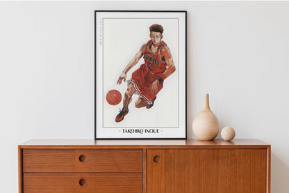 Slam Dunk - Ryota Miyagi - Artist Name with Decor