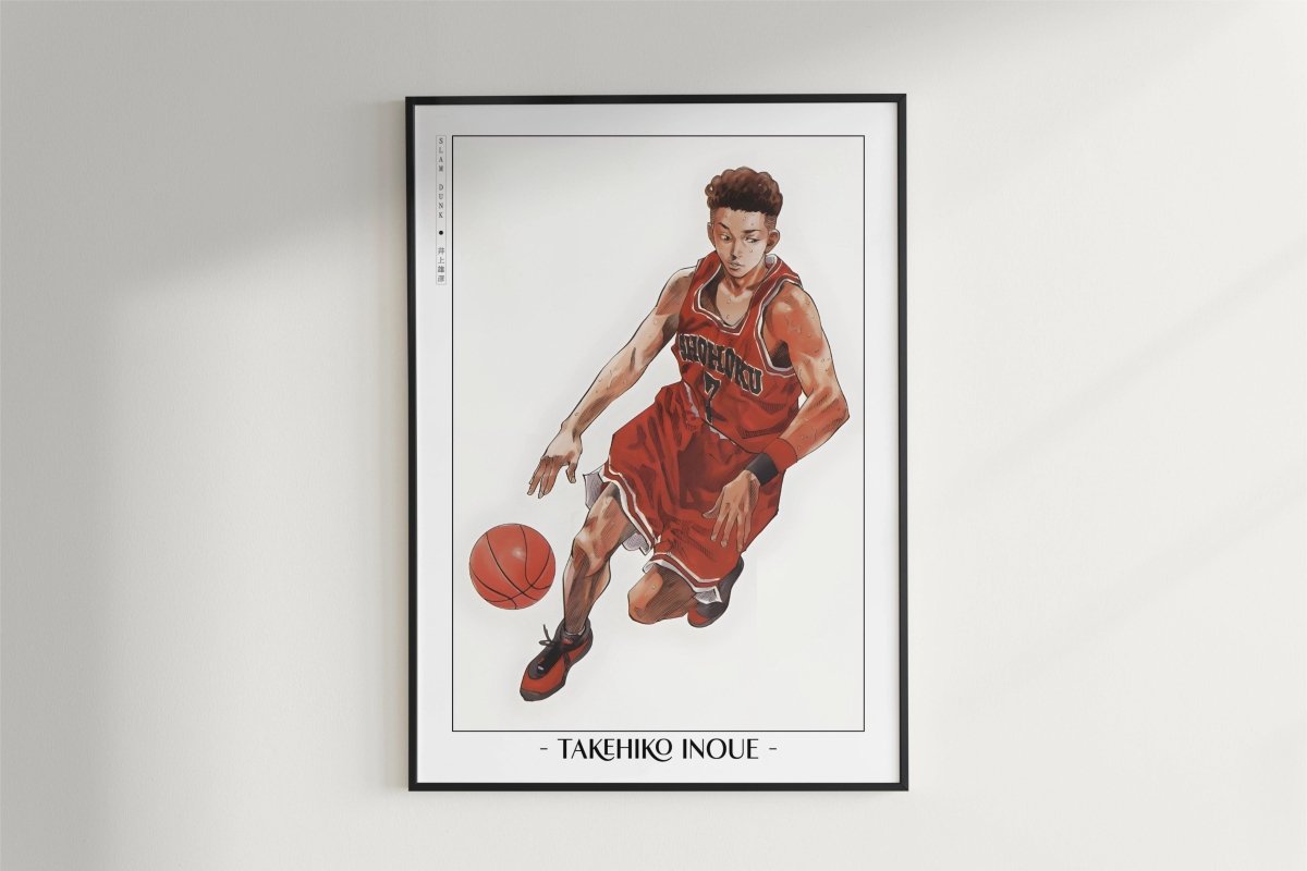 Slam Dunk - Ryota Miyagi - Artist Name - Black Frame