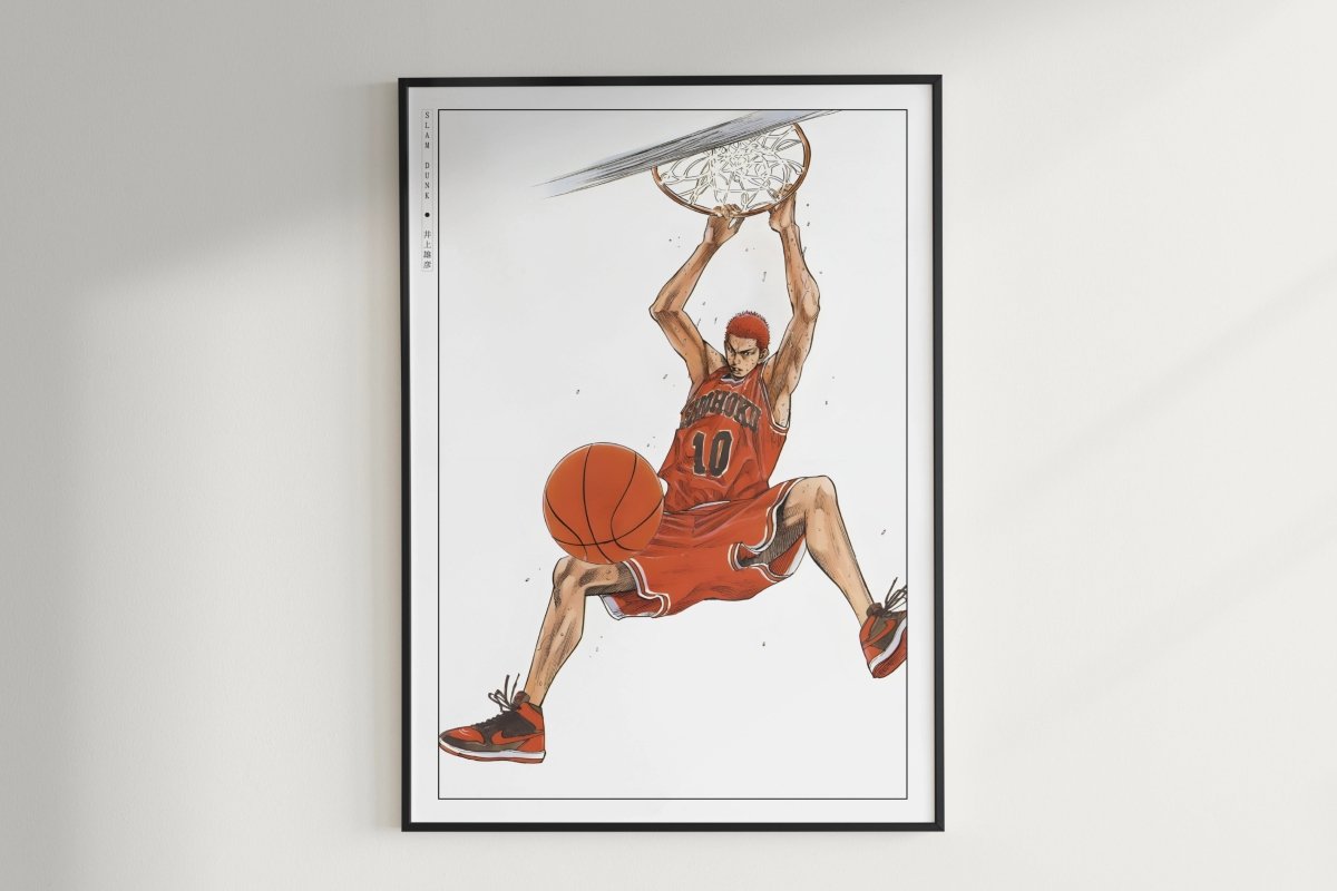 Slam Dunk - Hanamichi Sakuragi - Art Only - Unframed
