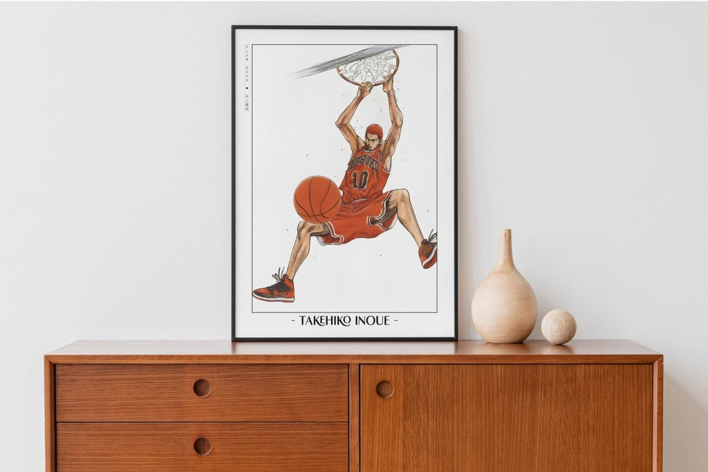 Slam Dunk - Hanamichi Sakuragi - Artist Name with Decor