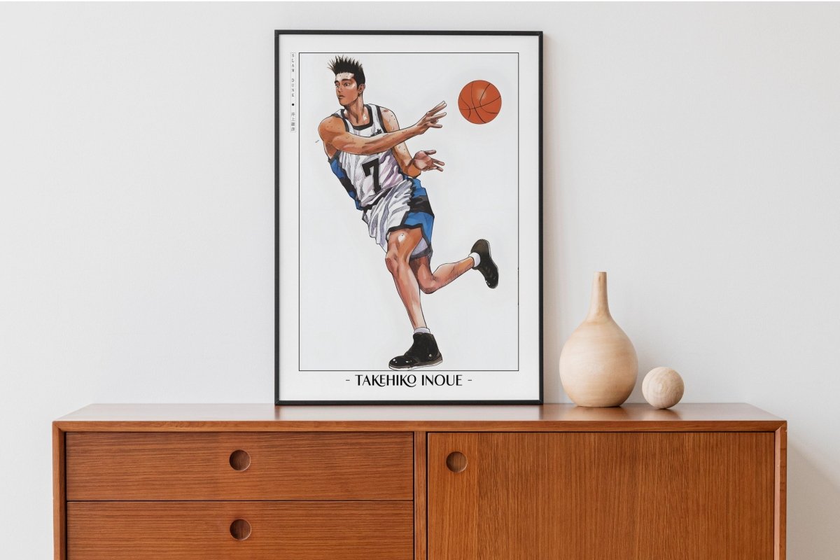 Slam Dunk - Akira Sendoh - Artist Name with Decor