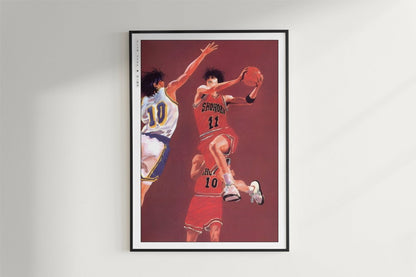 Slam Dunk - The First Year Ace - Art Only - Black Frame