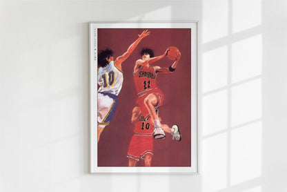Slam Dunk - The First Year Ace - Art Only - White Frame